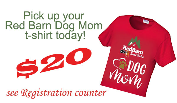 Get your $20 RB Dog Mom T-Shirt - limited quantities available